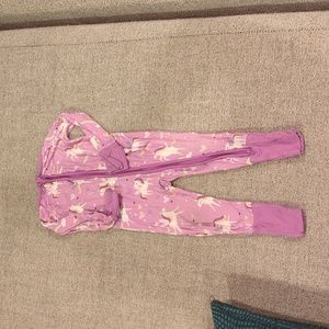 Unicorn little sleepies pajamas, 6-12 months